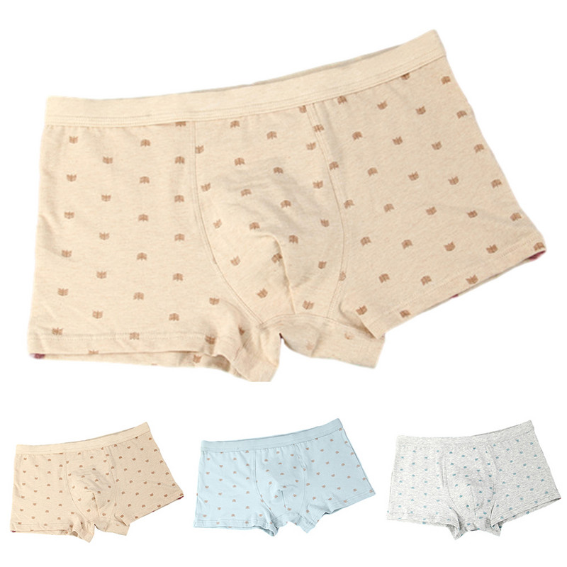 Ανδρικά καθημερινά φιλικά προς το δέρμα Μαλακά εσώρουχα Βαμβακερά σορτς μπόξερ Χαμηλής μέσης αναπνεύσιμα εσώρουχα U κυρτά εσώρουχα νεανικά εσώρουχα