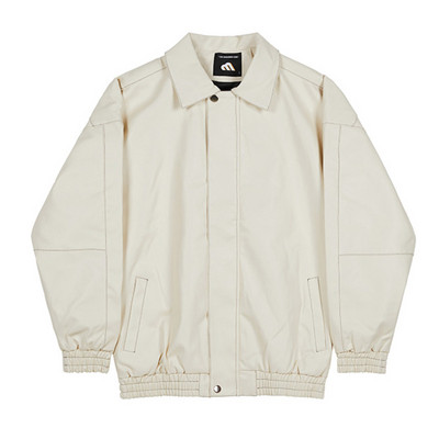 IEFB Jachete din piele PU pentru bărbați, toamnă și toamnă, noua modă largi pentru bărbați, coreeană, ocazională, haină cu fermoar cu rever 2023 nou 9Y980