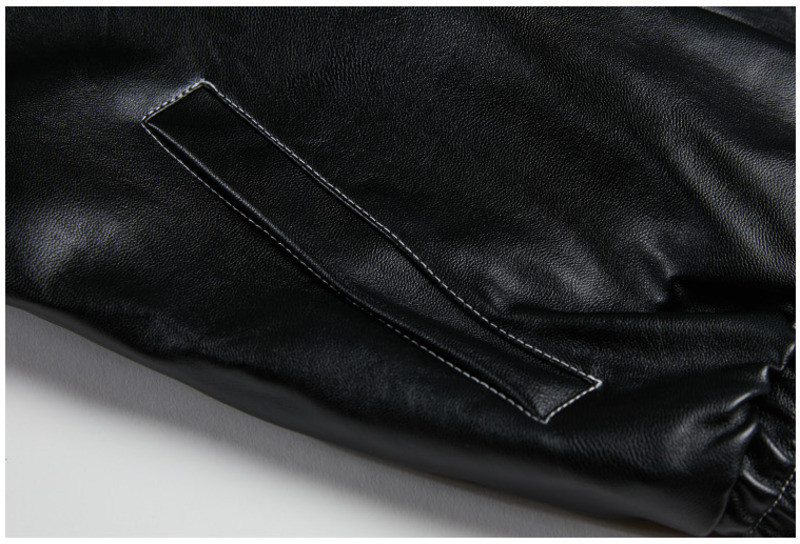 IEFB Jachete din piele PU pentru bărbați, toamnă și toamnă, noua modă largi pentru bărbați, coreeană, ocazională, haină cu fermoar cu rever 2023 nou 9Y980