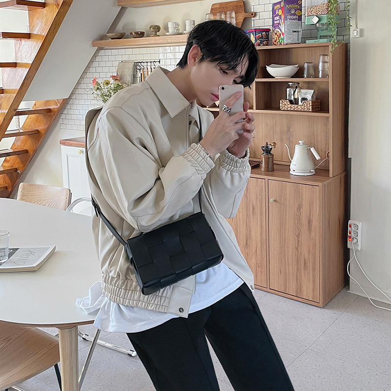 IEFB Jachete din piele PU pentru bărbați, toamnă și toamnă, noua modă largi pentru bărbați, coreeană, ocazională, haină cu fermoar cu rever 2023 nou 9Y980