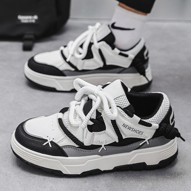 Cipele za kruh Sportske cipele Niche Harajuku Raznolika ležerna udobna mekana podloga Raznolika obuća s okruglim prstima Modne muške vulkanizirane cipele