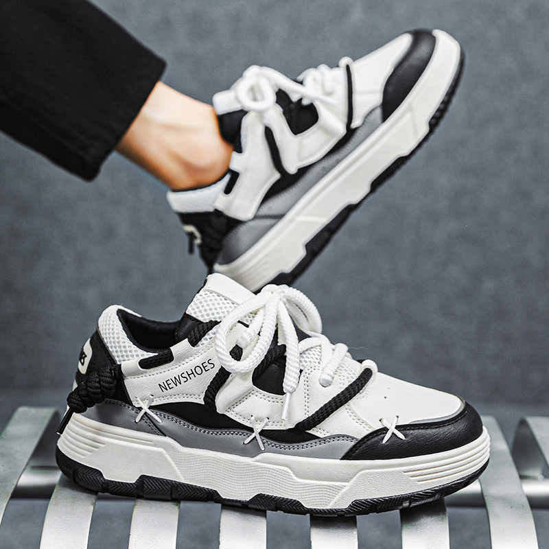 Cipele za kruh Sportske cipele Niche Harajuku Raznolika ležerna udobna mekana podloga Raznolika obuća s okruglim prstima Modne muške vulkanizirane cipele