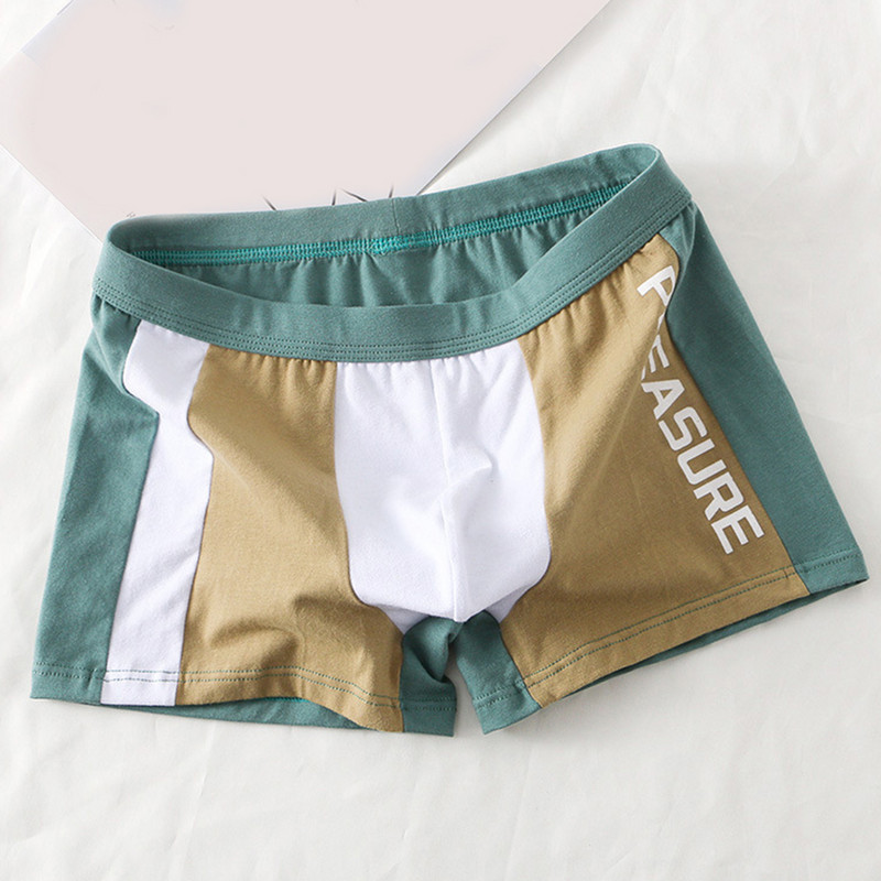 Βαμβακερά ανδρικά εσώρουχα Home Breathable Boxer Σλιπ Hombre Slip Comfort Μικρά φρέσκα εσώρουχα U Convex Pouch Boxershorts