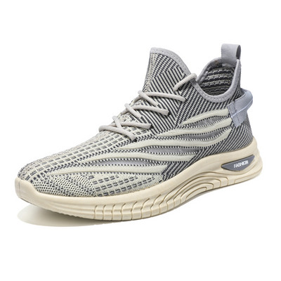 Ανδρικά παπούτσια Ανοιξιάτικα Flat Mesh Lace Up Casual Outdoor Αντιολισθητικό Αποσμητικό Αναπνεύσιμο Άνετο Μαλακό Πάτο Ευέλικτο Ανδρικά αθλητικά παπούτσια