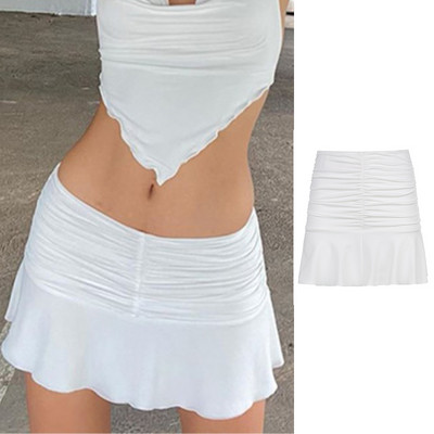 Y2k Mini Bodycon Κοντή φούστα 90s Summer Punk Fashion E-girl Αισθητική Σέξι ψηλόμεση γυναικείες μοντέρνες Μίνι φούστες σε Α γραμμή Clubwear