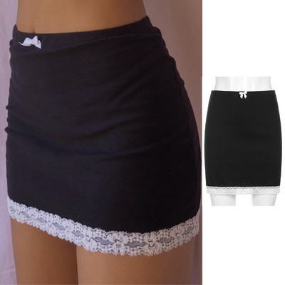 Y2k Mini Bodycon Κοντή φούστα 90s Summer Punk Fashion E-girl Αισθητική Σέξι ψηλόμεση γυναικείες μοντέρνες Μίνι φούστες σε Α γραμμή Clubwear