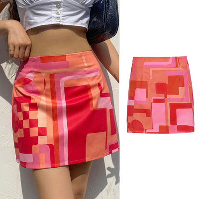 Y2k Mini Bodycon Κοντή φούστα 90s Summer Punk Fashion E-girl Αισθητική Σέξι ψηλόμεση γυναικείες μοντέρνες Μίνι φούστες σε Α γραμμή Clubwear