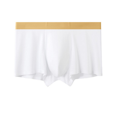Σέξι ανδρικά σλιπ μπόξερ Big Bulge Pouch Εσώρουχα Comfort Μαλακά σώβρακα Ice Silk Boxershorts Stretch Sleep Bottoms