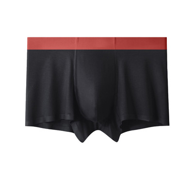 Σέξι ανδρικά σλιπ μπόξερ Big Bulge Pouch Εσώρουχα Comfort Μαλακά σώβρακα Ice Silk Boxershorts Stretch Sleep Bottoms