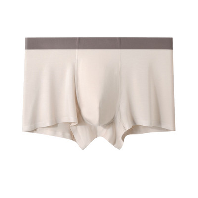 Σέξι ανδρικά σλιπ μπόξερ Big Bulge Pouch Εσώρουχα Comfort Μαλακά σώβρακα Ice Silk Boxershorts Stretch Sleep Bottoms
