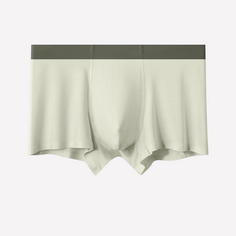 Σέξι ανδρικά σλιπ μπόξερ Big Bulge Pouch Εσώρουχα Comfort Μαλακά σώβρακα Ice Silk Boxershorts Stretch Sleep Bottoms