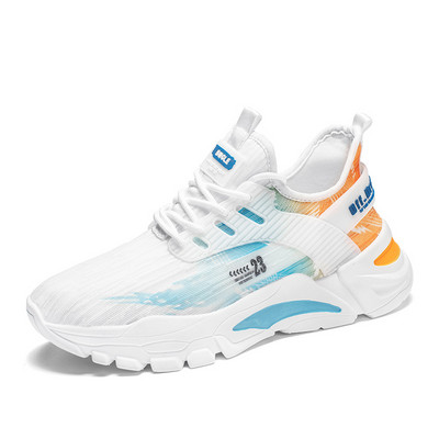 Παπούτσια για τρέξιμο Αναπνεύσιμα αθλητικά παπούτσια εξωτερικού χώρου Ελαφριά αθλητικά παπούτσια με κορδόνια για γυναίκες Άνετα αθλητικά ανδρικά υποδήματα προπόνησης