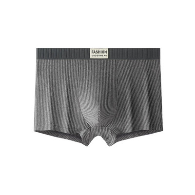 Ανδρικά σέξι σώβρακα ριγέ μπόξερ Χαμηλή μέση ίσια μπόξερ U πουγκί Σορτς τρουκς Sleep bottoms οικεία εσώρουχα για αγόρια