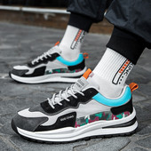 Νέο Ανοιξιάτικο Στρογγυλό Κεφάλι Μόδας Αντιολισθητικό Αποσμητικό Άνετο Μαλακό Πυθμένα Ευέλικτο Αναπνεύσιμο Ανδρικά Βουλκανιζέ παπούτσια