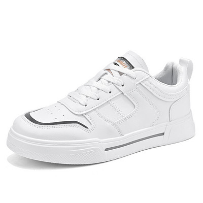 2023, la modă pentru bărbați, ocazional, anti-alunecare, pantofi sport, rezistenti la uzură, confortabili, plat, casual, solidi, cu șireturi, pantofi vulcanizați pentru bărbați