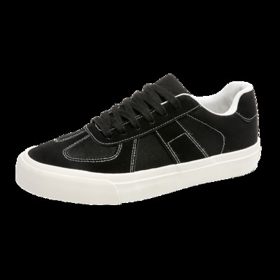 Ανδρικά παπούτσια 2023 Νέα μόδα για την άνοιξη, με επίπεδη κορδέλα επάνω, περιστασιακά αντιολισθητικά, ευέλικτα ανδρικά παπούτσια Vulcanize