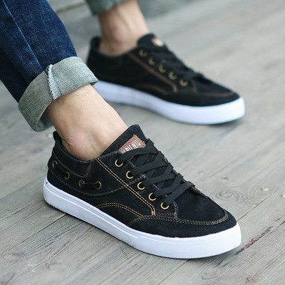 2023, primăvară și toamnă, cu fund plat, cu cap rotund, cu șireturi, pantofi casual pentru bărbați, modă, anti-alunecare, fund moale, confortabil, versatil