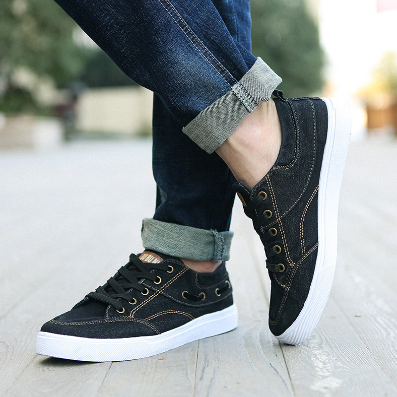 2023, primăvară și toamnă, cu fund plat, cu cap rotund, cu șireturi, pantofi casual pentru bărbați, modă, anti-alunecare, fund moale, confortabil, versatil