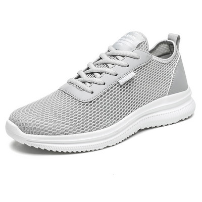 Proljetne mrežaste muške tenisice na vezanje, ležerne, modne vanjske neklizajuće, udobne, mekane donje strane, prozračne cipele za sve za muškarce