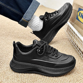 Vyriški sportbačiai Pavasariniai Nauji Kvėpuojantys Patogūs Vyriški Batai Suvarstomi Laisvalaikio vyriškos platformos Trend Tvirtai dėvimi Zapatos Para Hombres