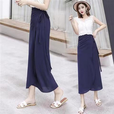 Κορεάτικο στυλ Γυναικεία φούστα Καλοκαίρι φθινόπωρο 2022 Midi μακριά μάξι φούστα Κορεατική μόδα Vintage μονόχρωμη φούστα Harajuku A Line
