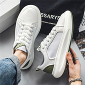 Proljetne muške cipele s okruglim prstima i debelim dnom