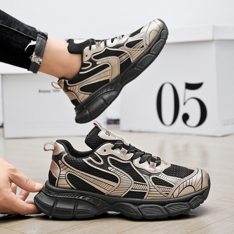 Λευκά πάνινα παπούτσια για άντρες Air Platform Breathable ανδρικά αθλητικά παπούτσια Ανδρικά παπούτσια τένις Αντρικά παπούτσια για τρέξιμο Παπούτσια για τζόκινγκ