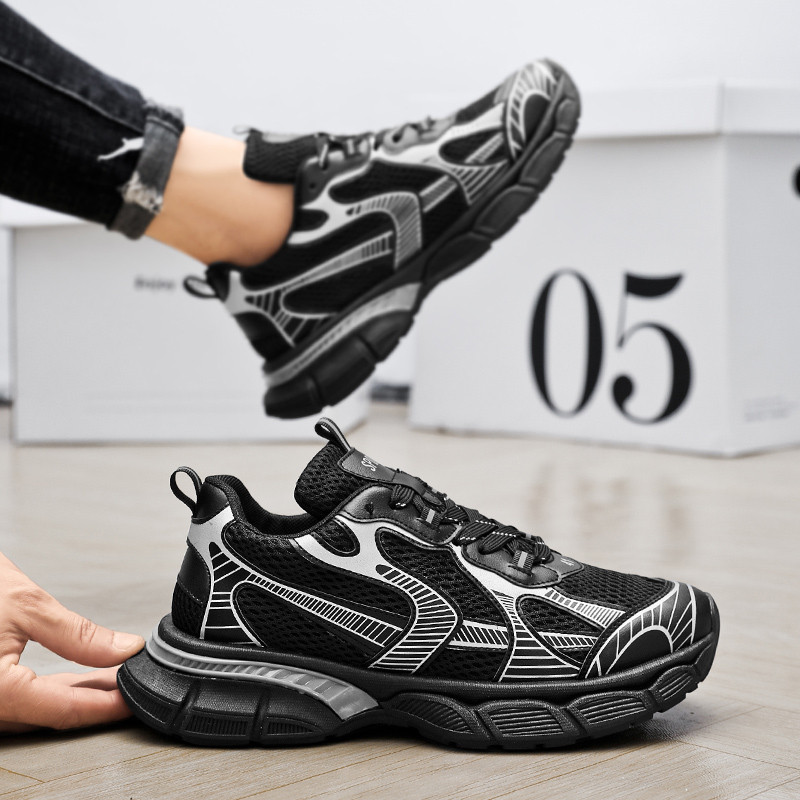 Λευκά πάνινα παπούτσια για άντρες Air Platform Breathable ανδρικά αθλητικά παπούτσια Ανδρικά παπούτσια τένις Αντρικά παπούτσια για τρέξιμο Παπούτσια για τζόκινγκ