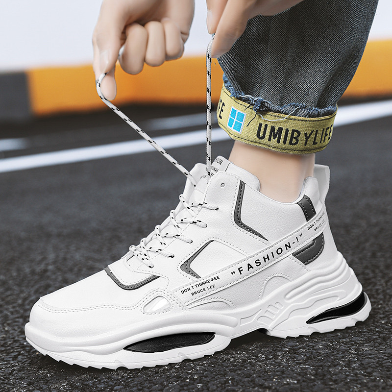 Muške vulkanizirane cipele 2023. Proljetne i jesenske ravne cipele na vezanje Muške ležerne neklizajuće mekano dno, svestrane čvrste mrežaste tenisice