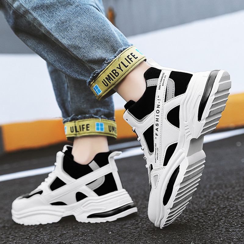 Muške vulkanizirane cipele 2023. Proljetne i jesenske ravne cipele na vezanje Muške ležerne neklizajuće mekano dno, svestrane čvrste mrežaste tenisice