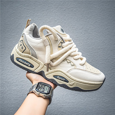 Muške tenisice Debeli donji dio Stare cipele 2023. Nove cipele za par Na vezanje Ležerne prozračne muške cipele protiv mirisa Tenis Masculino