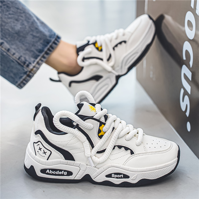 Muške tenisice Debeli donji dio Stare cipele 2023. Nove cipele za par Na vezanje Ležerne prozračne muške cipele protiv mirisa Tenis Masculino