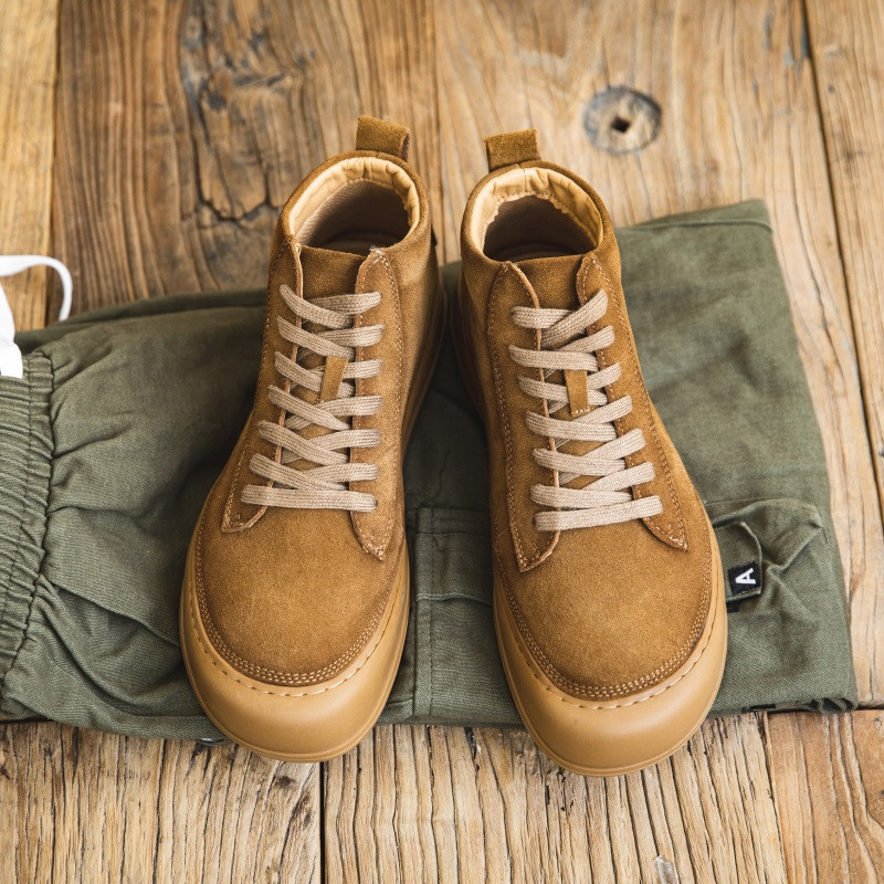Pánske kožené ležérne topánky na jar a jeseň, jednoduché pohodlné tenisky, pánska móda, priedušné členkové topánky, univerzálne ľahké ploché topánky