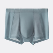 Ice Silk Muško donje rublje Seksi kratke hlače U konveksne torbice Bokserice Mekane prozračne gaće Gaćice Elastične bokserice Bešavne gaćice
