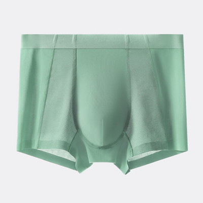 Ice Silk Muško donje rublje Seksi kratke hlače U konveksne torbice Bokserice Mekane prozračne gaće Gaćice Elastične bokserice Bešavne gaćice