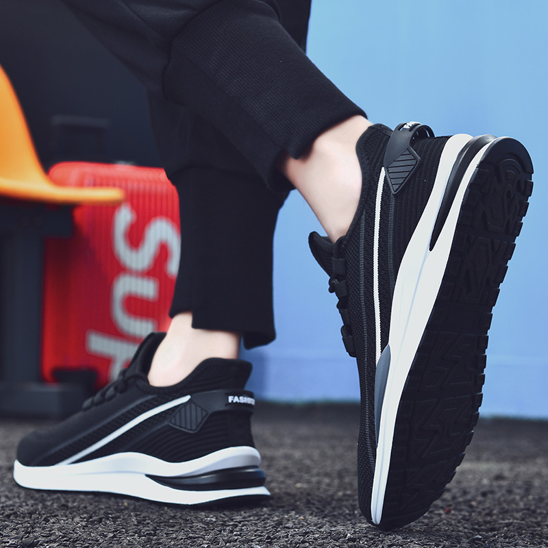 Meeste 2023. aasta kevadised nööriga lamedad vabaajakingad väljas, mugavad pehme põhjaga, libisemiskindlad hingavad tugevad vulkaniseerivad meeste kingad