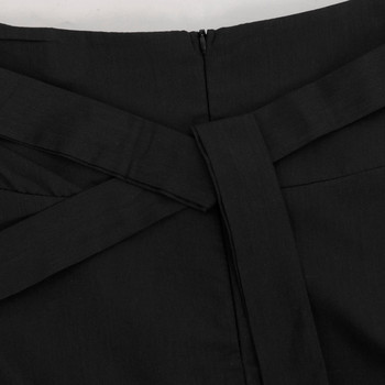 Нова елегантна пола Дамски клоширани плисирани дълги поли с висока талия Макси пола + джобове Дълга пола Достойно дамско облекло на едро
