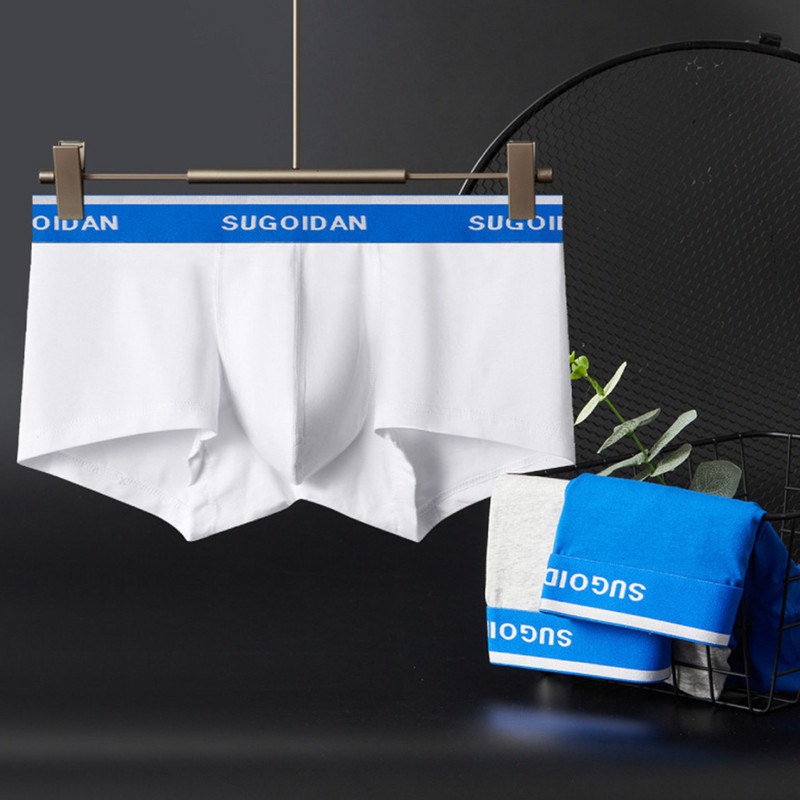 Muške bokserice Kratke hlače Pamučno donje rublje Seksi mekane bokserice U konveksne torbice Gaćice Muške intimne bokserice Rastezljivo donje rublje