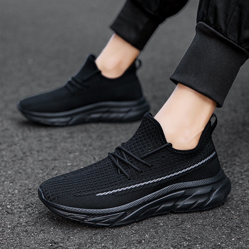 Vyriški batai, spyruokliniai, tinkliniai, suvarstomi laisvalaikio mados lauko neslystantys, patogūs, minkšta apačia, kvėpuojantys, universalūs vyriški sportbačiai