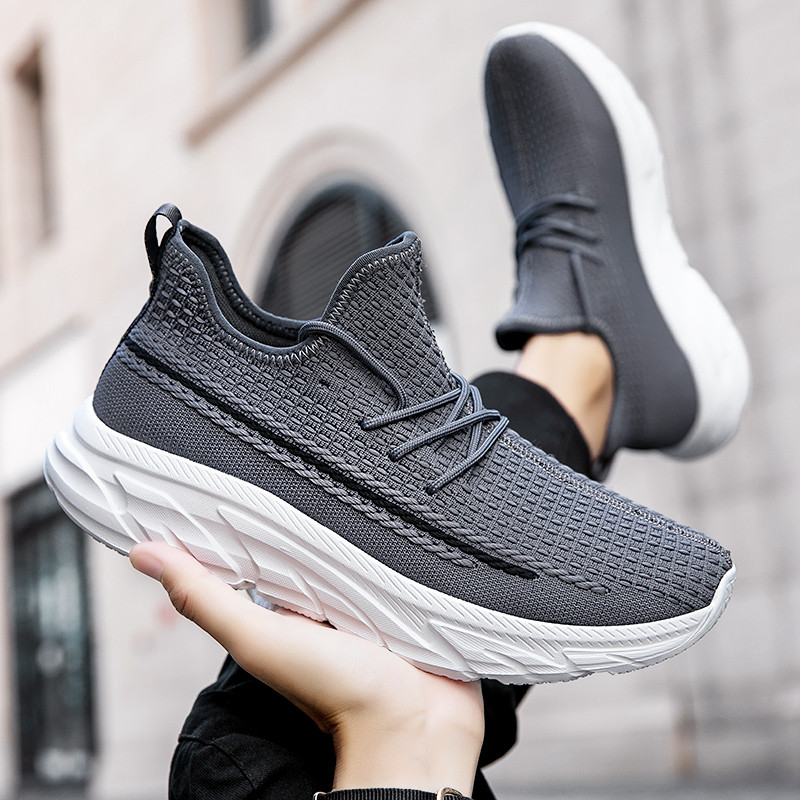 Vyriški batai, spyruokliniai, tinkliniai, suvarstomi laisvalaikio mados lauko neslystantys, patogūs, minkšta apačia, kvėpuojantys, universalūs vyriški sportbačiai