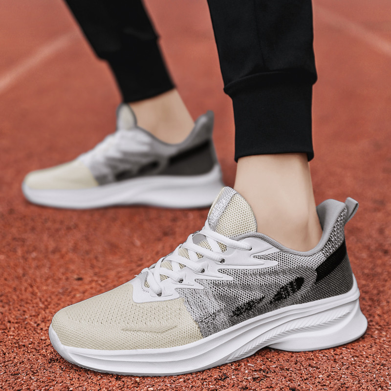 Νέα ανοιξιάτικη πλατφόρμα Lace-up Casual Ανδρικά Αθλητικά Παπούτσια Μόδα, Αντιολισθητικό Αποσμητικό, Αναπνεύσιμα και Άνετα Ανδρικά Παπούτσια