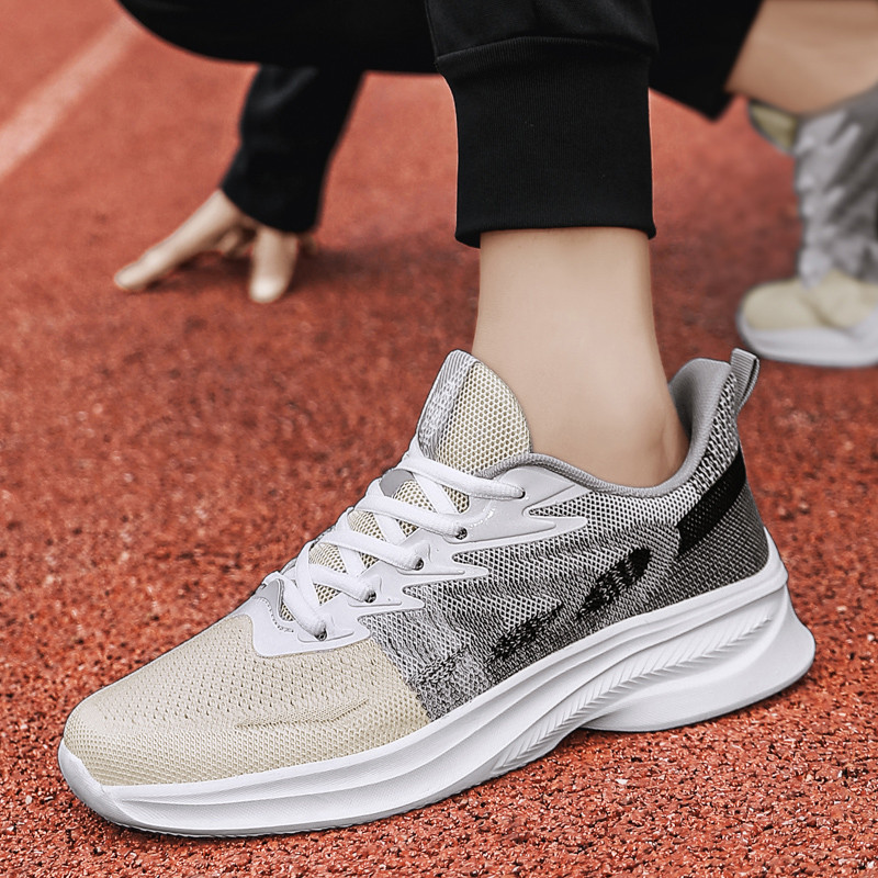 Νέα ανοιξιάτικη πλατφόρμα Lace-up Casual Ανδρικά Αθλητικά Παπούτσια Μόδα, Αντιολισθητικό Αποσμητικό, Αναπνεύσιμα και Άνετα Ανδρικά Παπούτσια