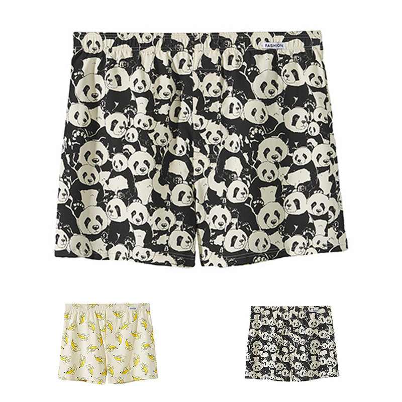 Σέξι ανδρικά εμπριμέ βαμβακερά σλιπ μπόξερ με όσχεο εξόγκωμα πουγκί Εσώρουχα σορτς τρουκς σώβρακα ελαστικά ανδρικά εσώρουχα