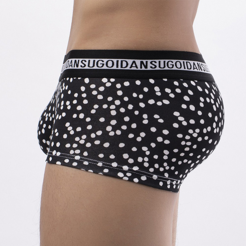 Bărbați U Husă convexă Boxeri Slip Lenjerie de corp sexy pentru bărbați Chiloți cu husă umflată Boxer Shorts Trunchi Chiloți elastici respirabili