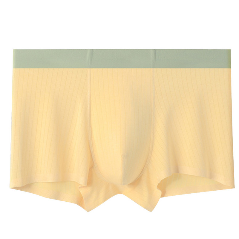 Slip boxer Lenjerie de corp pentru bărbați Sexy U-Pouch Modal trunchi moale Pantaloni scurți Chiloți elastici pentru tineret Boxershorts Chiloți de somn