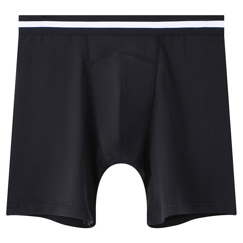 Stretch μακριά μπόξερ σορτς ανδρικά μαλακά βαμβακερά εσώρουχα μπόξερ σλιπ Μπόξερ πουγκί φουσκωτή εσώρουχα Σέξι σορτς τρουκς αναπνεύσιμα εσώρουχα