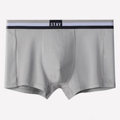 Мъжки боксерки Секси U Convex Peni Big Pouch шорти Бельо Modal Bulge Boxershorts Дишащо долнище за сън