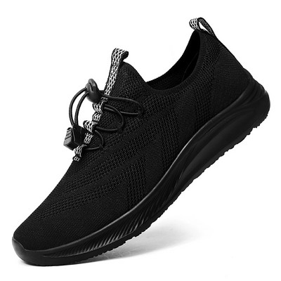 Pánske tenisky 2023 Nové jarné hrubé podrážky so sieťovaným šnurovaním, protišmykové, módne všestranné, pevné, plytké, priedušné, vulkanizované topánky