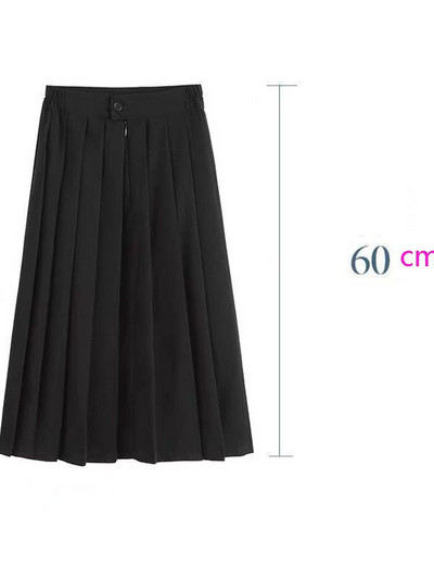 Ιαπωνικό Preppy στυλ Γυναικεία ελαστική μέση φούστα μίντι γυναικεία φούστα πάρτι μόδας Γυναικεία πλισέ σχολική φούστα για κορίτσια