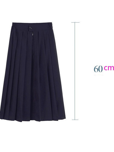 Ιαπωνικό Preppy στυλ Γυναικεία ελαστική μέση φούστα μίντι γυναικεία φούστα πάρτι μόδας Γυναικεία πλισέ σχολική φούστα για κορίτσια